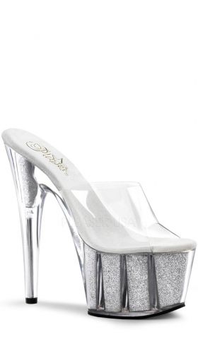Clear/Silver Glitter
