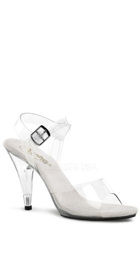 4 Inch Stiletto Heel Ankle Strap Sandal