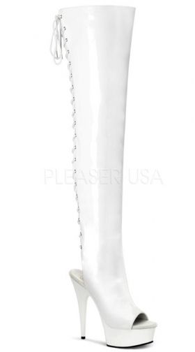 Stretch White Patent