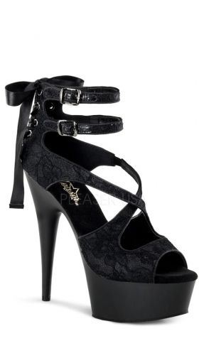 Black Satin-lace/Black Matte
