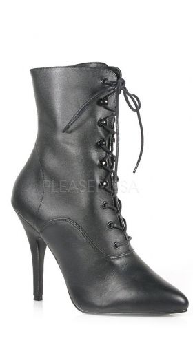 Black Faux Leather