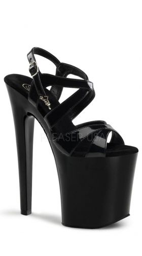 8 Inch Spike Heel Platform Sandals