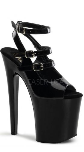 8 Inch Spike Heel Platform Sandals