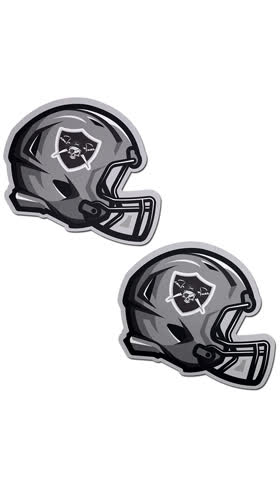 Pirate Football Helmet Pasties