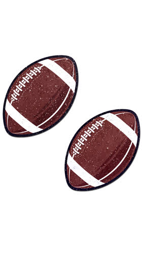 Sparkling Velvet Football Pasties