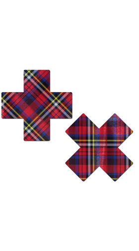 Punk School Girl Cross Pasties