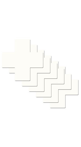 Cross Pasties 3-Pack Refills