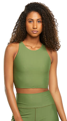 Paramount Cropped Sports Bra