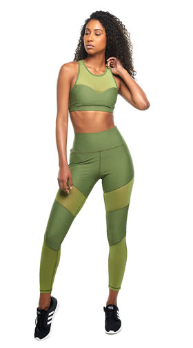 Power Mesh Active Leggings