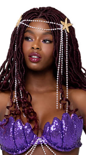 Pearl Starfish Headpiece