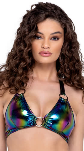 Rainbow Ring Vinyl Dance Top