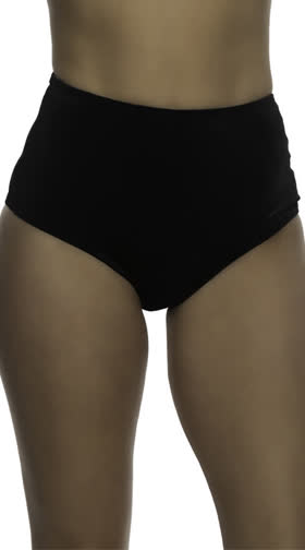  High Waist Cheeky Velvet Shorts