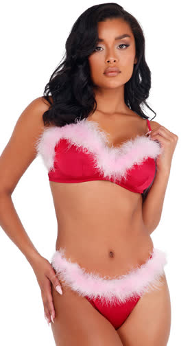 In It Fur The Long Haul Bra Set