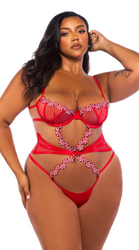 Queen Peppermint Kiss Teddy