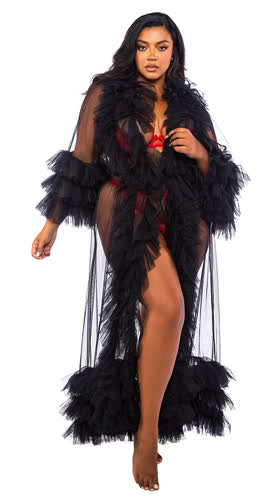 Queen Voguish Glam Luxury Robe