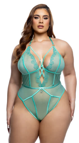 Plus Size Butterfly Bliss Teddy