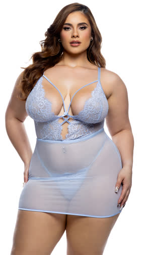 Plus Size Paradise Bloom Chemise