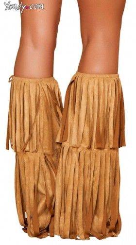 Fringed Leg Warmers
