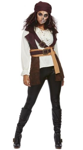 Dark Spirit Pirate Costume