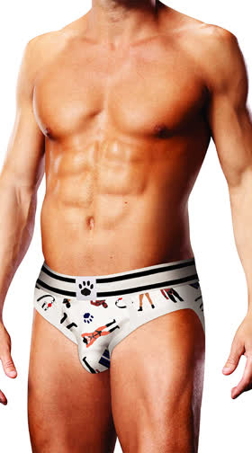 Men's Prowler Leather Pride Brief