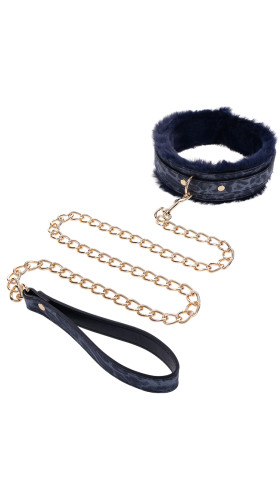 Cougar Fur Collar & Leash