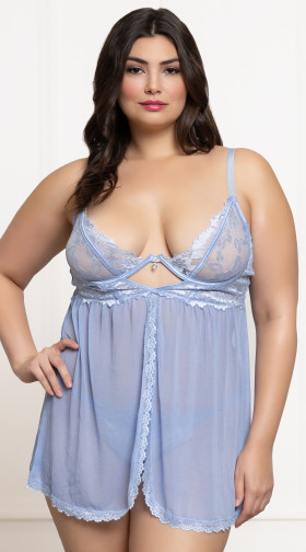 Lace Babydoll Set