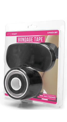 100FT Black Bondage Tape Set