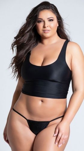 Plus Size Low Rise G-string