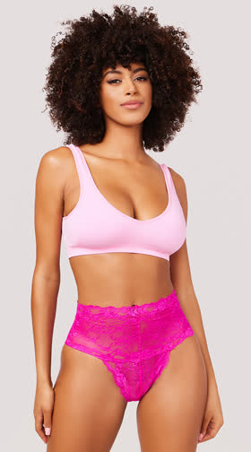Under A Spell High Waisted Lace Panty