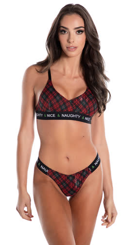 Holiday Cheer Bra Set