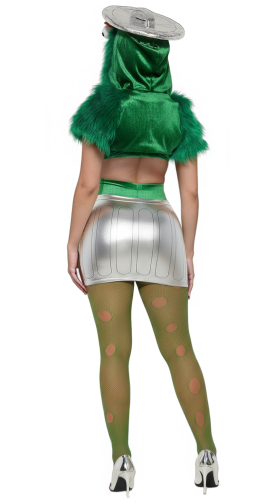 Grouchy Trash Can Cutie Costume