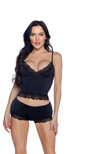 Plus Size Cami Top & Short Set