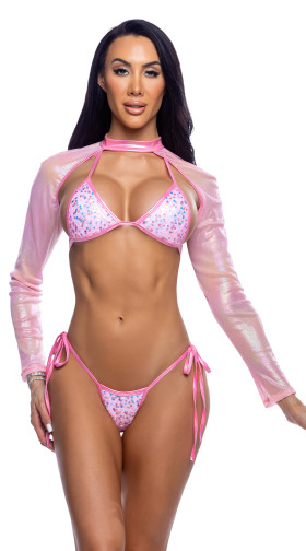 Holographic Fishnet Shrug
