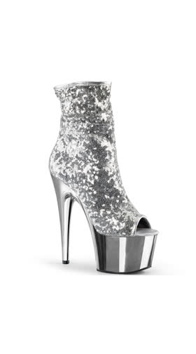 Silver Sequins/Silver Chrome