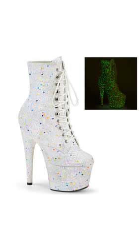 White Multi Glitter/White Multi Glitter