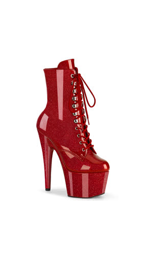 Ruby Red Glitter Pat/M