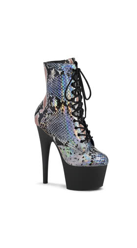 Slv Holo Snake Print/Blk Matte