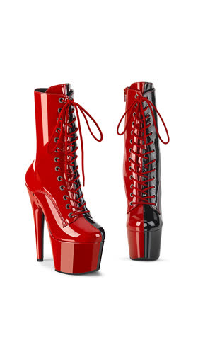 Red-Blk Pat/Red-Blk