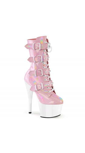 B. Pink Holo Pat/Wht