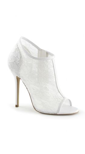 Ivory Lace-Mesh