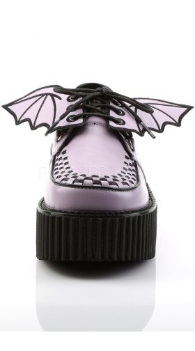 Men's Platform Bat Wing Detail Creeper