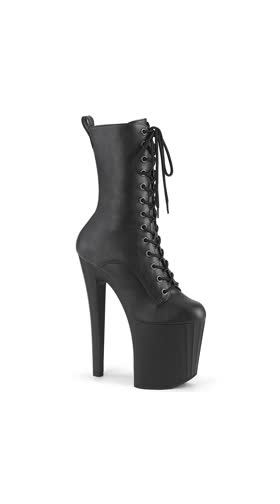 Blk Faux Leather/Blk Matte