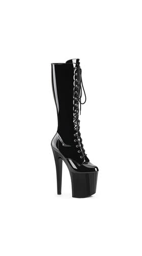 6" Heel, 2 1/4" PF LED Illuminated Ankle Strap Sandal
