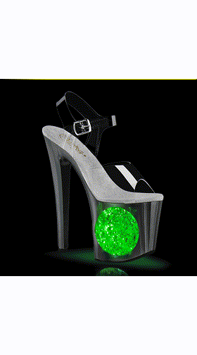 Clr/Slv-Slv Glitter