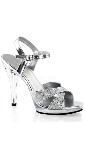Silver Multi Glitter/Clear