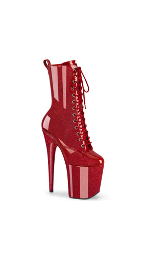 Ruby Red Glitter Pat/M