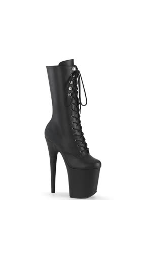 Blk Faux Leather/Blk Matte
