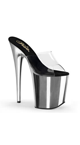 8 Inch Heel Platform Slide