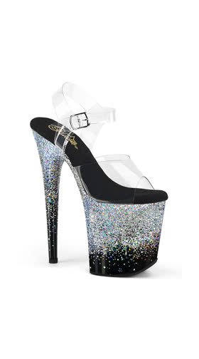Clr/Blk-Slv Multi Glitter