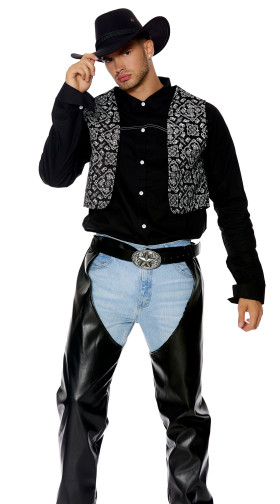 Let's Ride Men's Cowboy Costume
